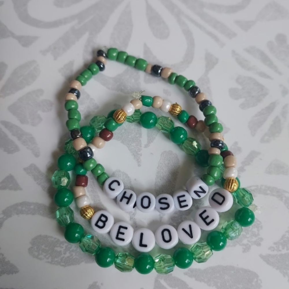 Handmade faith bracelets